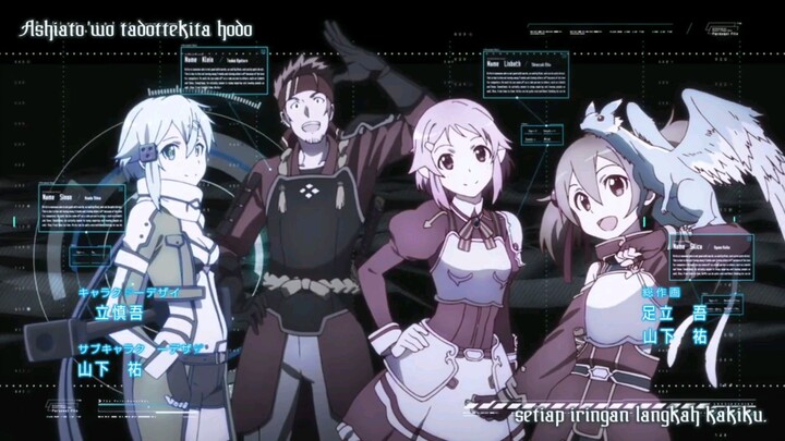 Anime " Sword On Online " Opening