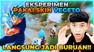 GARA-GARA PAKAI SKIN VEGETO MODE SUPER SAIYAN , NGERI LANGSUNG JADI BURUAN MUSUH !! - PUBG MOBILE