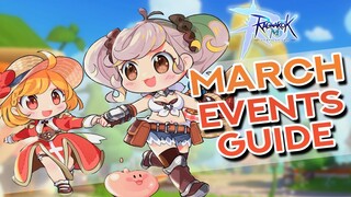 ROM MARCH 2022 EVENTS GUIDE ~ Free Headwear, Gacha Vouchers, and MORE!