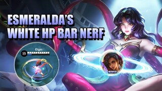 ESMERALDA NERF 😭 HALF SHIELD LIMIT