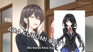 Apakah ini Reyal Kurumi? 😳 - Anime Crack - 73