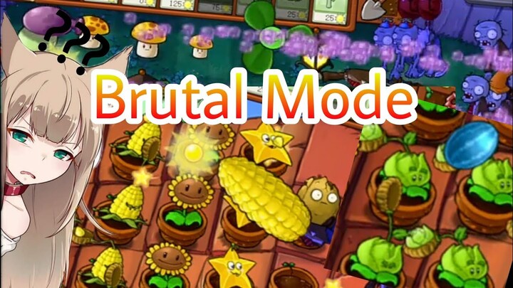 Plants vs Zombie Brutal Mode - Phần 2: Bản Beta 6.10 Lạ Lắm