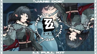 Jane Doe Full Kit Character 1.1 DPS berkedok Anomaly! ZZZNEWS | Zenless Zone Zero