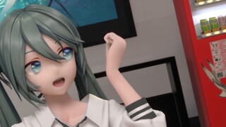 『MMD/Cloth Solver』Cinderella Miku (Giga Remix)