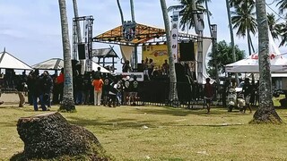 acara perkumpulan anak-anak vespa di pantai lowita Pinrang