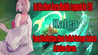 Ini Dia Hero Baru Mobile Legend ke 128 Kalea Yang Akan Collab Dengan Sakura di Anime Naruto