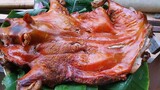 หมูหันย่างหรือหมูรมควันกันแน่(น้ำจิ้มสุดยอด)