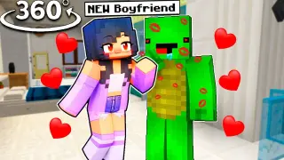 Aphmau KISS Maizen MIKEY in Minecraft (Mikey was Kissed)