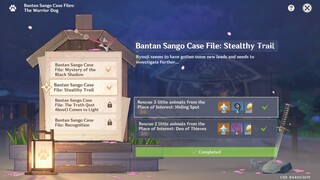 Genshin Impact | Event - Bantan Sango Case Files: Stealthy Trail