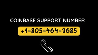 📞Coinbase Support +1-805⏕”464⏕”3685 Helpline NUmber Coinbase