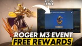 HOW TO GET EXCLUSIVE ROGER MODEL FIGURE | FREE BELERICK EMERALD GUARDIAN, FREE ACTION EMOTES FROM M3
