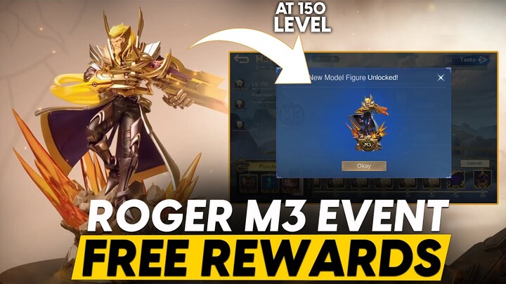HOW TO GET EXCLUSIVE ROGER MODEL FIGURE | FREE BELERICK EMERALD GUARDIAN, FREE ACTION EMOTES FROM M3