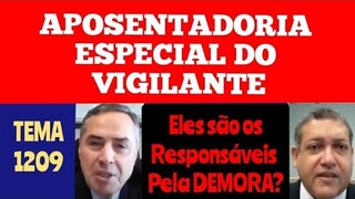 APOSENTADORIA ESPECIAL DO VIGILANTE, TEMA 1209. ELES SÃO OS RESPONSÁVEIS PELA DEMORA?