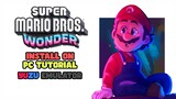Install Yuzu Emulator with Super Mario Bros. Wonder on PC Tutorial