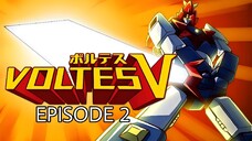 Voltes V Episode 2 English Subbed