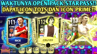 HOKI DAPAT ICON PRIME OVR 112 DAN ICON ACARA OVR 111! OPEN PACK STARPASS TOTS FIFA MOBILE YUAHPLAY!