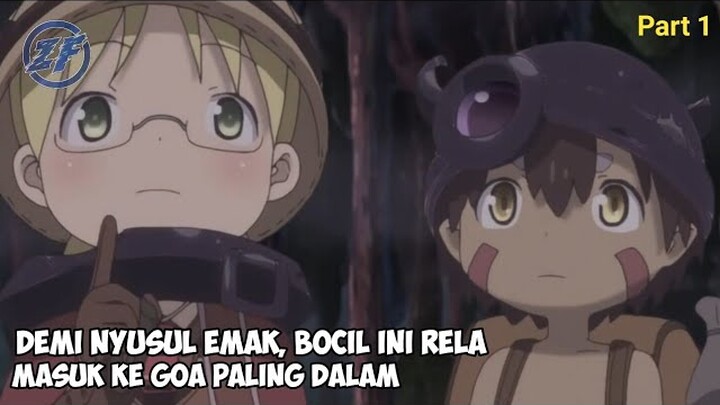 PETUALANGAN MENCARI EMAK YANG SUDAH LAMA BERADA DI GOA | Alur Cerita Anime Made In Abyss (2017)