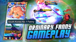 ORDINARY FANNY GAMEPLAY | SOLO RANK GAMEPLAY | MLBB