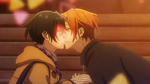 Sasaki and miyano kiss 😘 romantic anime kissing | yaoi bl | - Bilibili
