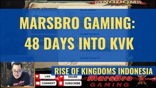 MBG: 48 DAYS INTO KVK [ RISE OF KINGDOMS INDONESIA ]