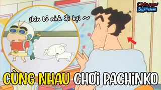 Bỏ nhà đi bụi & Chuyên gia chơi Pachinko & Cuộc thi bơi lội | Shin Cậu Bé Bút Chì | Xóm Anime