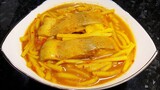 แกงส้มปลาทับทิมหน่อไม้ดอง แกงส้มปักษ์ใต้ วิธีทำพริกแกงใต้ | Sour curry with tilapia and bamboo shoot