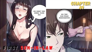 First Son-in-Law chapter 49 aku sangat menyukainya