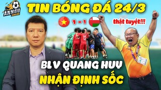 BLV Quang Huy Nhận Định Sốc Đại Chiến ĐTVN Vs Oman...NHM Mừng Rơi Nước Mắt