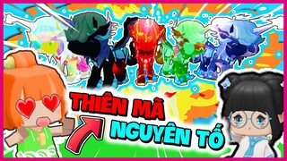 NOOB KAMUI VÀ MÈO SIMMY KHÁM PHÁ TOP 10 THIÊN MÃ NGUYÊN TỐ SIÊU VIP TRONG MINI WORLD | HERO TEAM