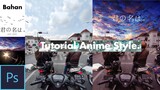 Tutorial Anime Sky Replacement Photoshop CS6 (Kimi no nawa versi senja)