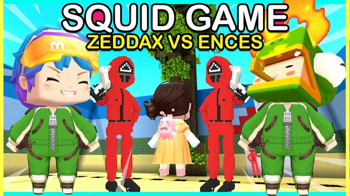 SQUID GAME MINI WORLD ZEDDAX VS ENCES!! Wkwk.. (Siapakah Pemenangnya?)