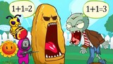 Plants vs Zombies + Bee Queen Animation +  Pico Friday Night Funkin Poppy Play time