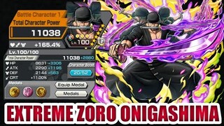 EXTREME ZORO ONIGASHIMA GAMEPLAY | ONE PIECE BOUNTY RUSH | OPBR