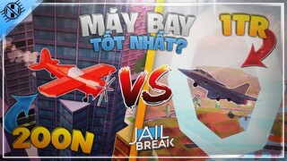 Roblox - JailBreak | Sự Khác Biệt Giữa Máy Bay 1M vs 200k ?? | H3G