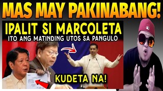 KAKAPASOK LANG PresMarcos Cong.Marcoleta bilang Speaker sa Kongreso Pinalitan na REACTION VIDEO