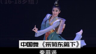 【2022中国顶尖舞者成长计划】全国总推选16-18岁组｜秦菲遥 中国舞 《采菊东篱下》