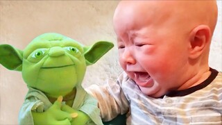 Try Not To Laugh : Funniest Reaction Babies vs New Toys  | Cutie Baby Video
