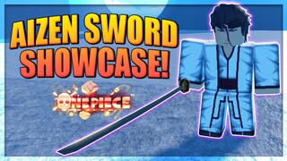 Aizen Sword Kyoka Suigetsu Full Showcase and How To Get It in A One Piece Game