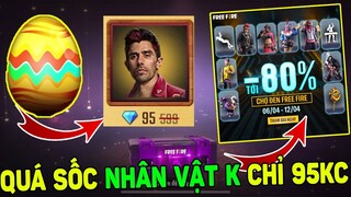 Cách Giảm 81% Chợ Đen Free Fire !!! Quá Sốc Garena Bán Nhân Vật K Chỉ 95 Kim Cương | THI BLUE