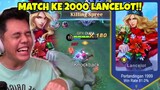 DETIK2 2000 Match LANCELOT Setelah 4 TAHUN Main Mobile Legends Bang-Bang!!