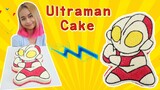 เค้กวันเกิดอุลตร้าแมน |  ultraman cake | สอนทำเค้กง่ายๆสไตล์ Jinglebell