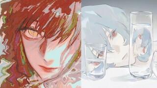 [AMV]Clips of <Evangelion>|<One Last Kiss × Slow Down>