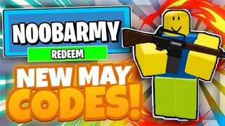 *MAY 2021* ALL NEW SECRET OP CODES! | Roblox Noob Army Tycoon