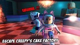 Selamatkan Diri dari Pabrik Kue Menyeramkan-Escape Creepy's Cake Factory Scary Obby ROBLOX INDONESIA