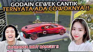 GODAIN CEWEK CANTIK DI PUBG SUARANYA IMUT BANGET, EH TERNYATA MALAH ADA COWOKNYA !! - PUBG MOBILE