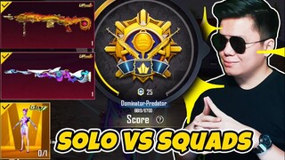 AWM + MK14 NEW MYTHIC SKINS, KOMBO TERSULTAN - SOLO VS SQUADS | PUBG Mobile