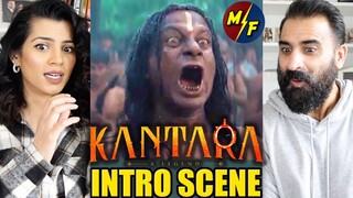 KANTARA INTRO SCENE REACTION!! | Rishab Shetty | Kantara Scenes compilation