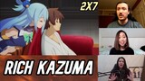 Aqua and Kazuma Smile Together | Konosuba - Reaction Mashup