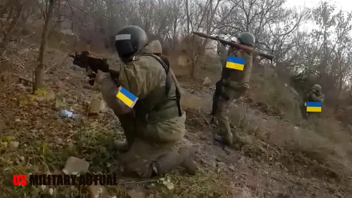 Gopro footage!! Elite Ukrainian Troops destroyed 20 Russian tanks and ambush Wagner group in Donetsk
