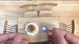Miniature Moon Cake, How To Make Moon Cake, Small Kitchen Corner,
